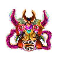 Mask Collage Sticker by MOYOGASH