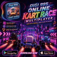 Game Night Kart Racing GIF by Digi 995