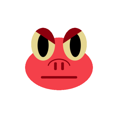 Angry Peru Sticker
