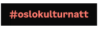 oslokulturnatt okn kulturnatt oslo kommune oslokulturnatt Sticker