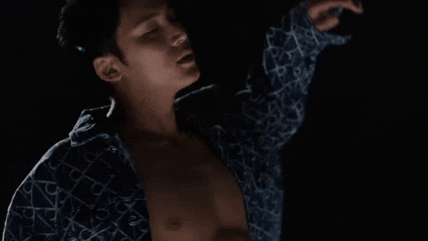 Calvin Klein Photoshoot GIF