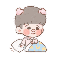 Sleepy Good Night Sticker