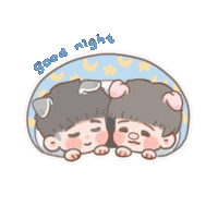 Good Night Kiss Sticker