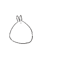 Baby Bunny Sticker