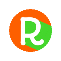 Orange Abc Sticker
