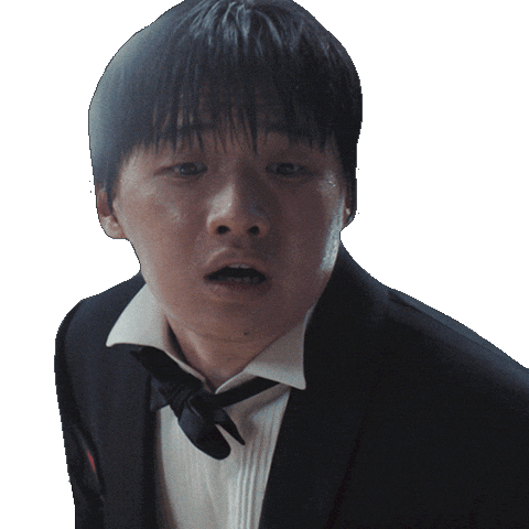 Scared Lee David Sticker by NETFLIX
