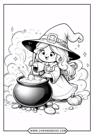 Halloween Witch GIF by Chromabook
