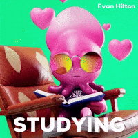 Learn College Student GIF by Evan Hilton