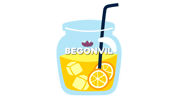 begonvilgardencafetr begonvilgardencafe begonvil garden cafe Sticker