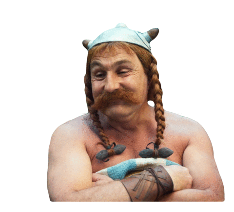 Asterix Et Obelix Lol Sticker by Silenzio Interactive