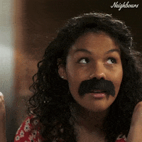 Fun Moustache GIF by Neighbours (Official TV Show account)