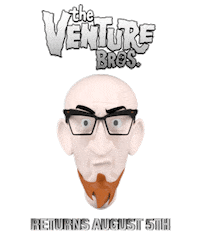 venture bros 3d Sticker by Adult Swim