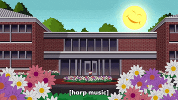 happy sun GIF by South Park 