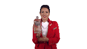 ryan reynolds cocktail Sticker by Virgin Atlantic