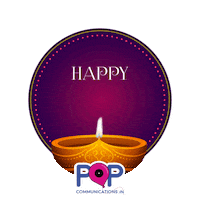 Happy Festival Sticker by Pop Communications