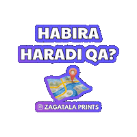 Zaqatala Sticker by Zagatala Prints