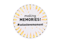 solostove fire together wood moment Sticker