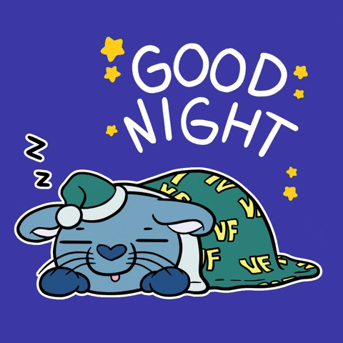 Tired Good Night GIF by VeeFriends