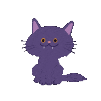 Cat Yawn Sticker