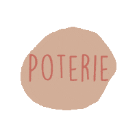 lespetitesporcelaines pottery ceramics made in france artisanat Sticker