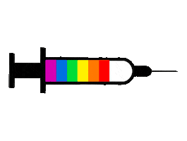 Lgbt Vaccine Sticker by Núcleo Feminista de Pesquisas em Gênero e Masculinidades - UFPE