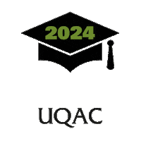 Diplome Mortier Sticker by Université du Québec à Chicoutimi