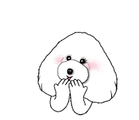 Charlotte Poodle Sticker