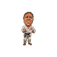 cleber7jj jiu jitsu seth 7jj cleber jaraguá Sticker