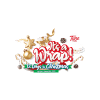 Christmas Itsawrap Sticker by Tune Talk