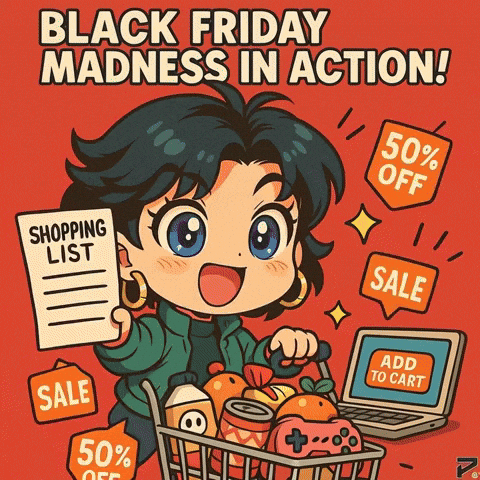 Add To Cart Black Friday GIF by Persona