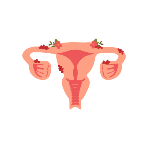 dear_chronic_pain giphygifmaker pain period uterus Sticker