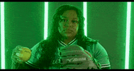 Bat Softball GIF by Marshall University Athletics