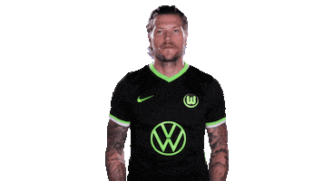 Daniel Ginczek Hello Sticker by VfL Wolfsburg