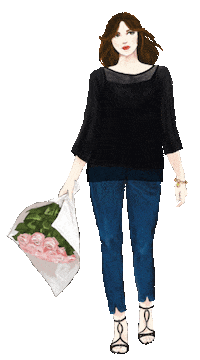 fiorellarubino fashion moda curvy livefree Sticker