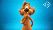 Sterreclame happy blij verbaasd ster GIF