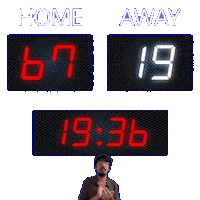 19 Away Sticker