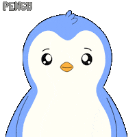 Im Smart Big Brain Sticker by Pudgy Penguins