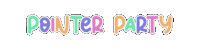 Dog Party Sticker