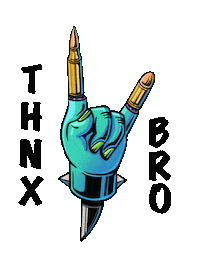 Thanks Bro Sticker by Cereal