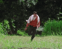 On My Way Running GIF