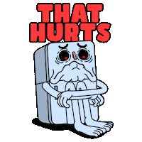 Sad Why Me Sticker by Nexio