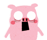 Scared Surprise Sticker by Tomemeeeeee