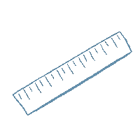 Meetlat Sticker by Opgroeien