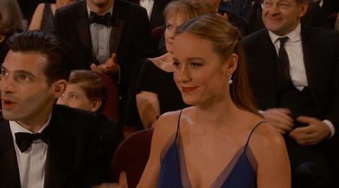 High Five Brie Larson GIF by The Academy Awards