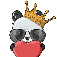 In Love Omg Sticker by PandaPals