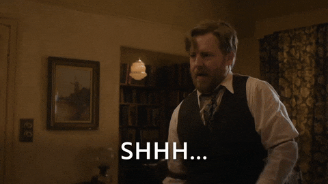 Shush GIF by All Creatures Great And Small