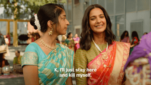 Never Have I Ever Poorna Jagannathan GIF by NETFLIX