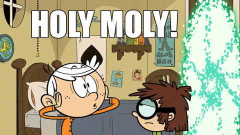 the loud house holy moly GIF by Nickelodeon