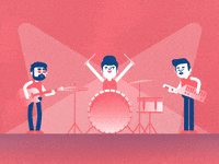 rock band GIF by Oliver Sin