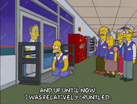 serious homer simpson GIF